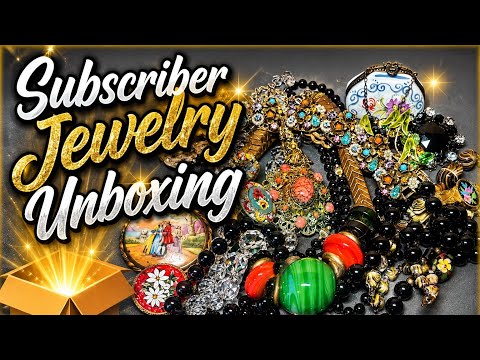 Subscriber Jewelry Unboxing - Gold, Couture & Costume 