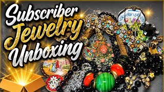 Subscriber Jewelry Unboxing - Gold, Couture & Costume 