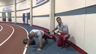 Sandbag Plank Drag
