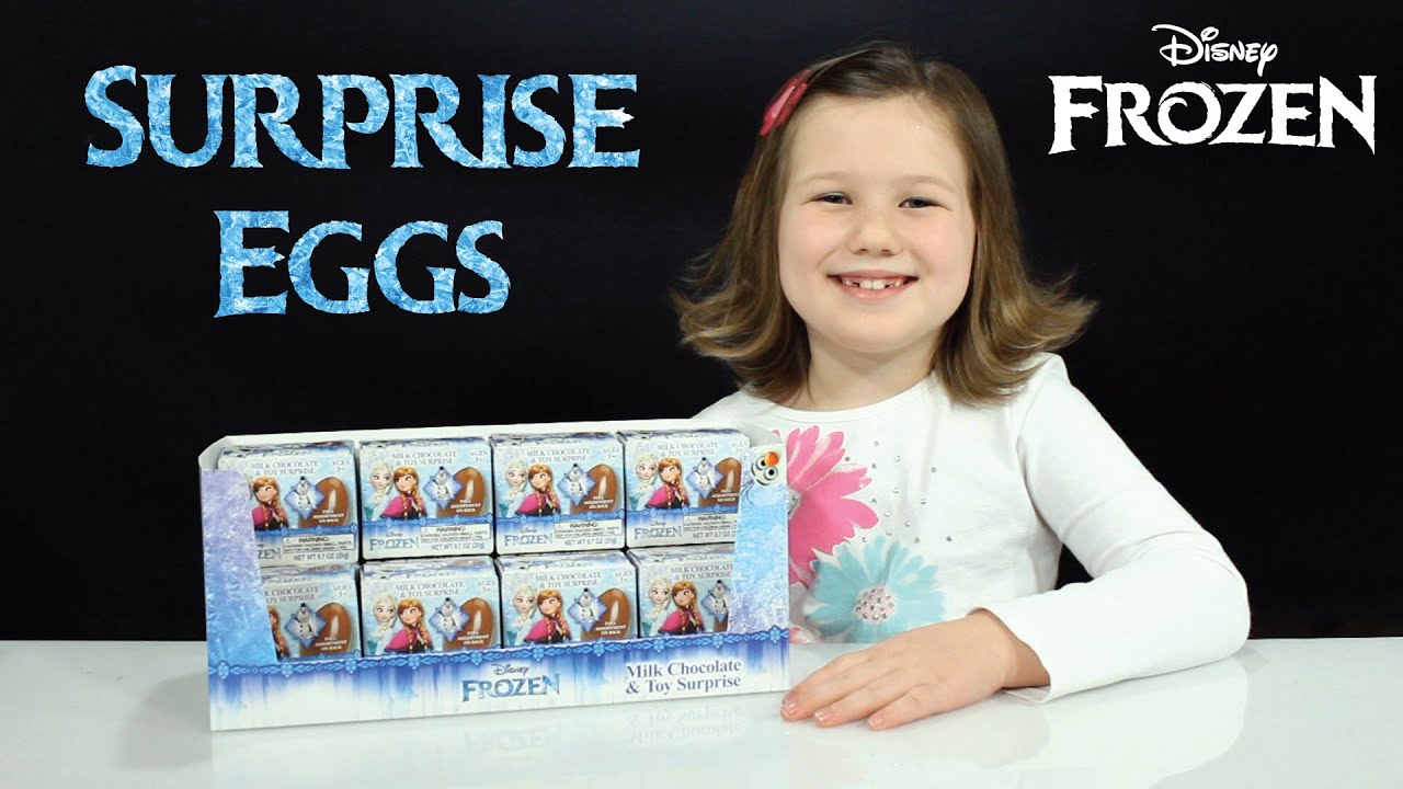 Opening 12 Disney FROZEN Surprise Eggs YouTube