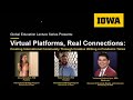 Global education lecture series virtual platforms  real connections