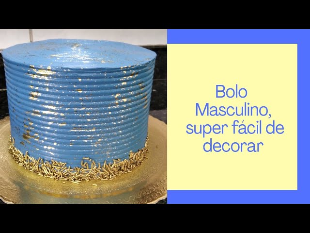 Produzido por @ninhas.bolos de Ipiranga do Piauí.  Bolo masculino, Bolo,  Bolo de aniversario masculino