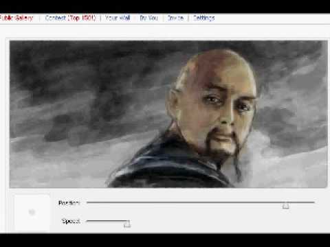 Facebook drawing : Chow Yun-Fat (pirates of the ca...