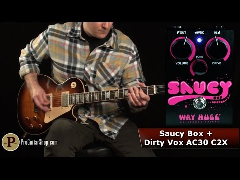 Way Huge Saucy Box Overdrive Pt. 2: Dirty Amps