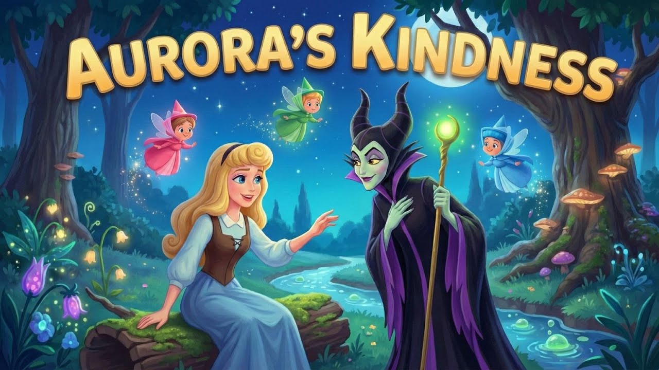 Sleeping Beauty | Princess Aurora Befriends the Lonely Fairy | Bedtime Stories For Kids