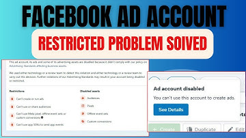 Facebook Ad Account Restricted Problem Solved 2025
