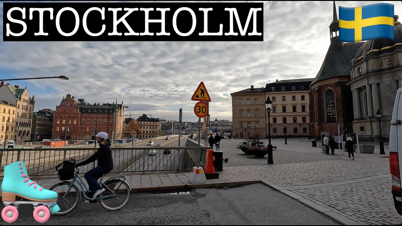 SKATE TOUR (STOCKHOLM'S OLD TOWN) AUTUMN-WINTER | SWEDEN 🇸🇪