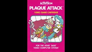 Celebrity First Level of PLAQUE ATTACK on the ATARI 2600 Profile