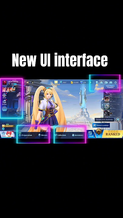 New MLBB UI Interface Update 🔥 | Mobile Legends Bang Bang 2025