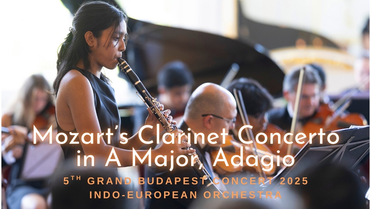 Mozart’s Clarinet Concerto by Indo-European Youth Orchestra