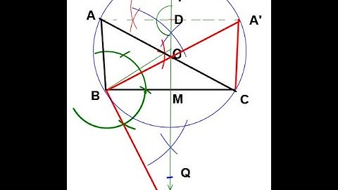 Class X Mathematics - Construction of triangle when base, vertical angle and altitude are given.