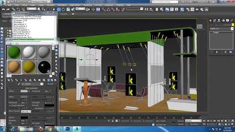 Tutorial on Modeling texturing and Lighting a stall in 3dsmax using Vray ( Part 7)