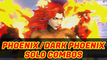 UMVC3 - PHOENIX/DARK PHOENIX SOLO COMBOS!