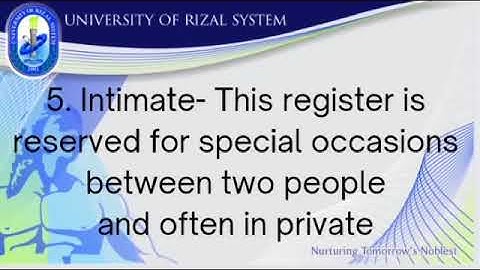 Varieties and registers of spoken and written language