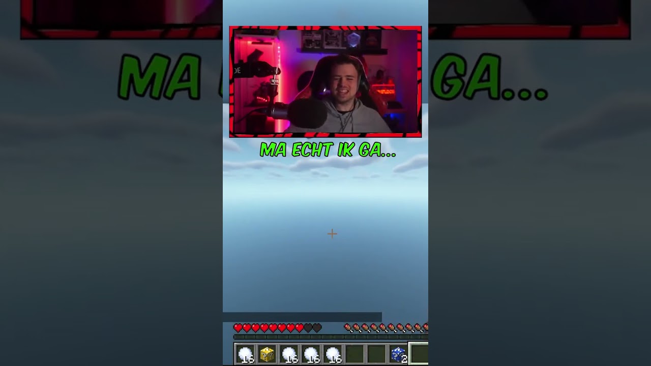 Rage & ontploffende schapen #minecraftshorts #shorts #funny #vlaams