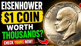 Eisenhower $1 Coin Worth Thousands? Rare 1971-1978 Dollar Coins You Should Check Today!