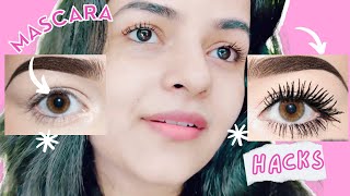 Mascara Hacks for the BIGGEST Lashes 😱😱|| LONG LASH HACK! Mascara Tutorial for INSANE Lashes!  😱😱😱
