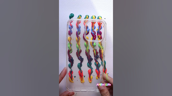 Satisfying Paint Drips on Phone Case! 🎨🖌️📱| #shorts #artistlife #satisfying #art #love #viral