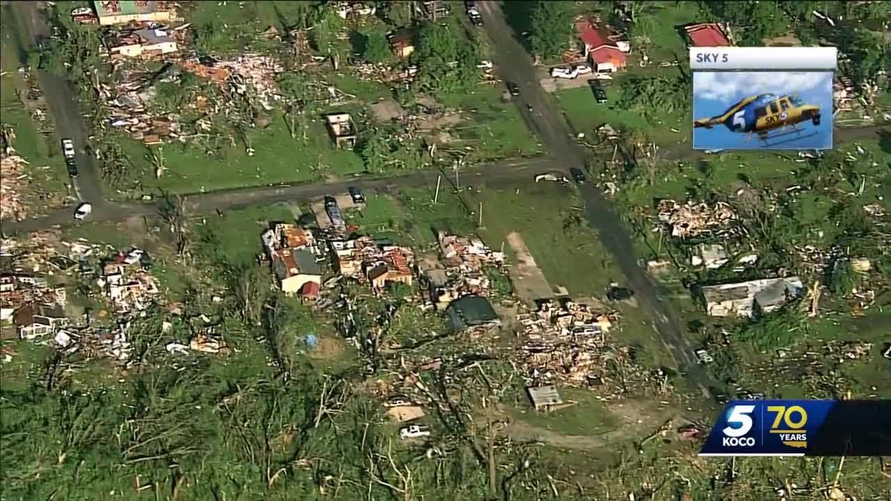 Stitt says state will step in to help Barnsdall tornado victims - YouTube