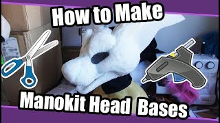 //Tutorial #62// Manokit Head Base For Fursuits   PDF Pattern/Template