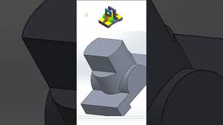 Exercise #195 #cadmonkeys #shortsfeed #shorts #viralreels #subscribe #tutorial #solidworks #rain