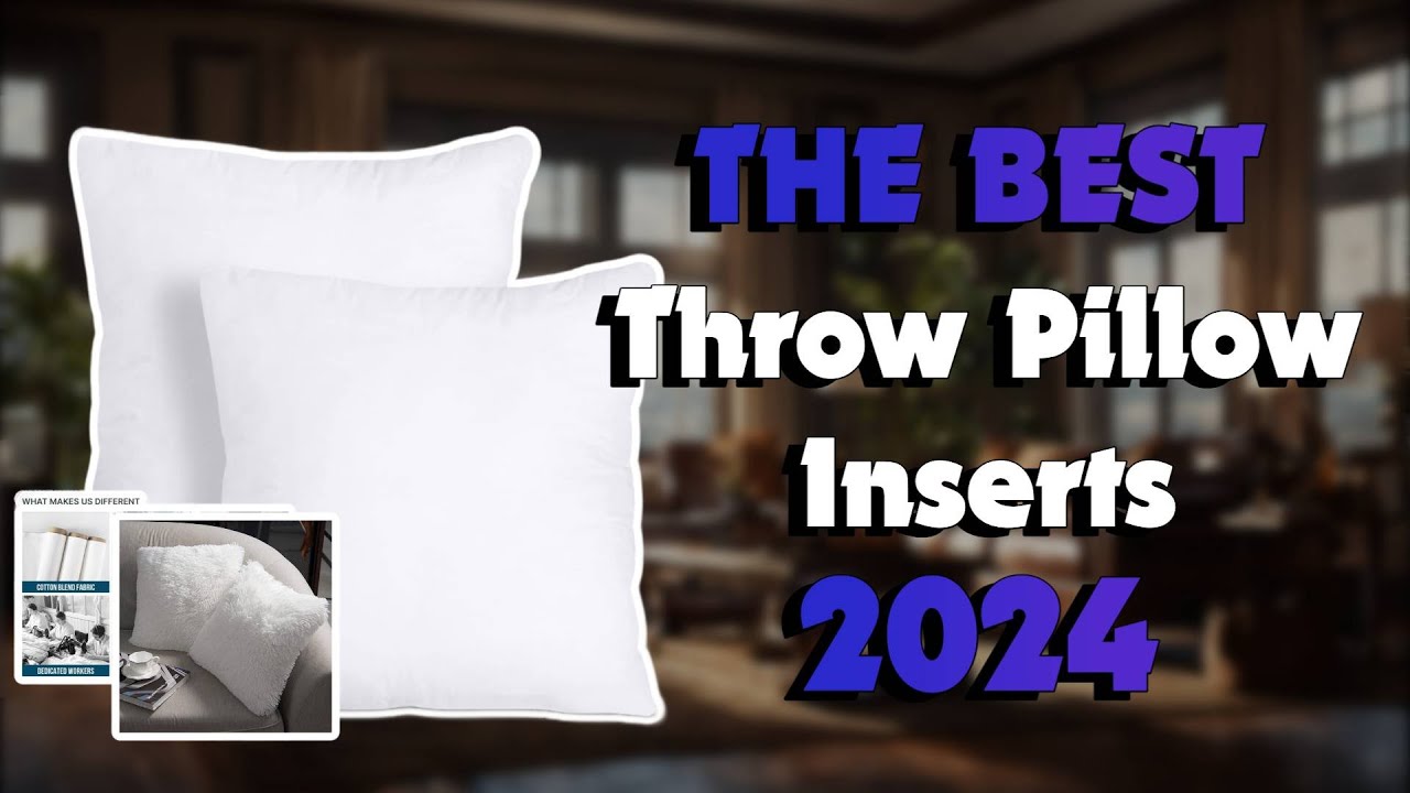 The Top 5 Best White Pillows Decorative in 2024 - Must Watch Before Buying!