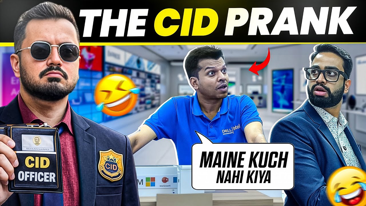 We Became CID Officers and Pranked People 😂 | Because Why Not