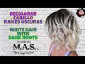 Como Decolorar El Cabello a Blanco.