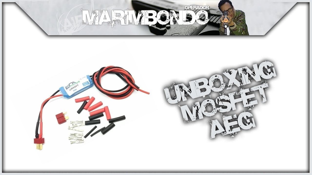 Isso pode salvar sua AEG - Unboxing Mosfet ECA Tech | Airsoft upgrade ...