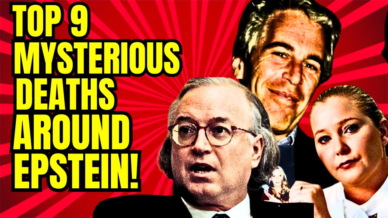 TOP 9 Mysterious Deaths Around Epstein! (Number 3 will shock you.)