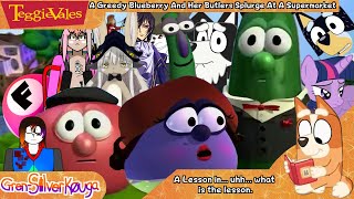 Teggievales A Greedy Blueberry And Her Butlers Splurge At A Supermarket Madame Blueberry Ytpedit