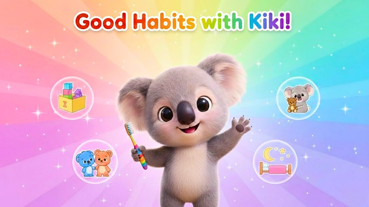 Good Habits for Kids | Daily Learning with Kiki