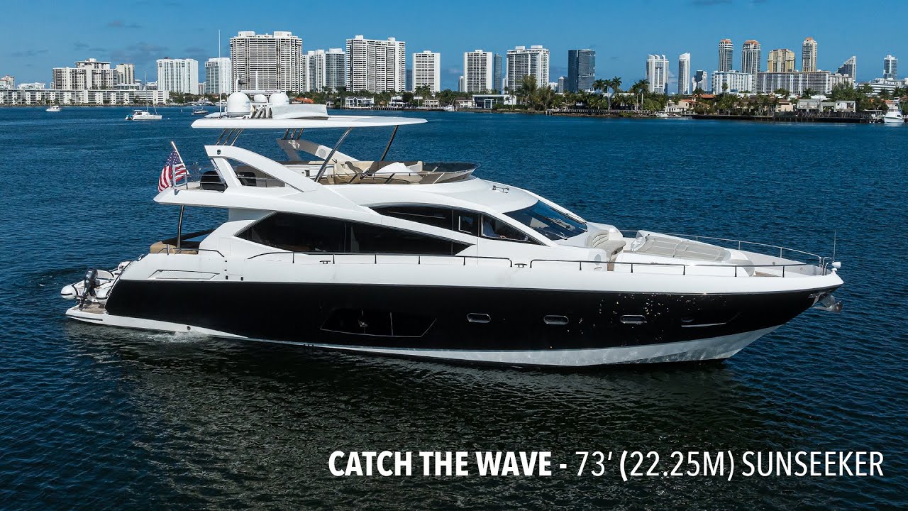 Catch The Wave Yacht for Sale | 73 Sunseeker Yachts Norwalk, CT