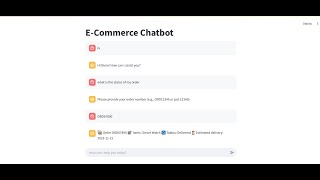 End to End Scalable E-Commerce AI Chatbot with Multi-Model NLP using pytorch | #codewithhafiz