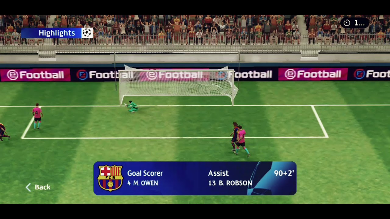 Robson Crosses to Owen