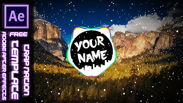 Trap Nation - Free After Effects Audio Spectrum Template [Audio React]