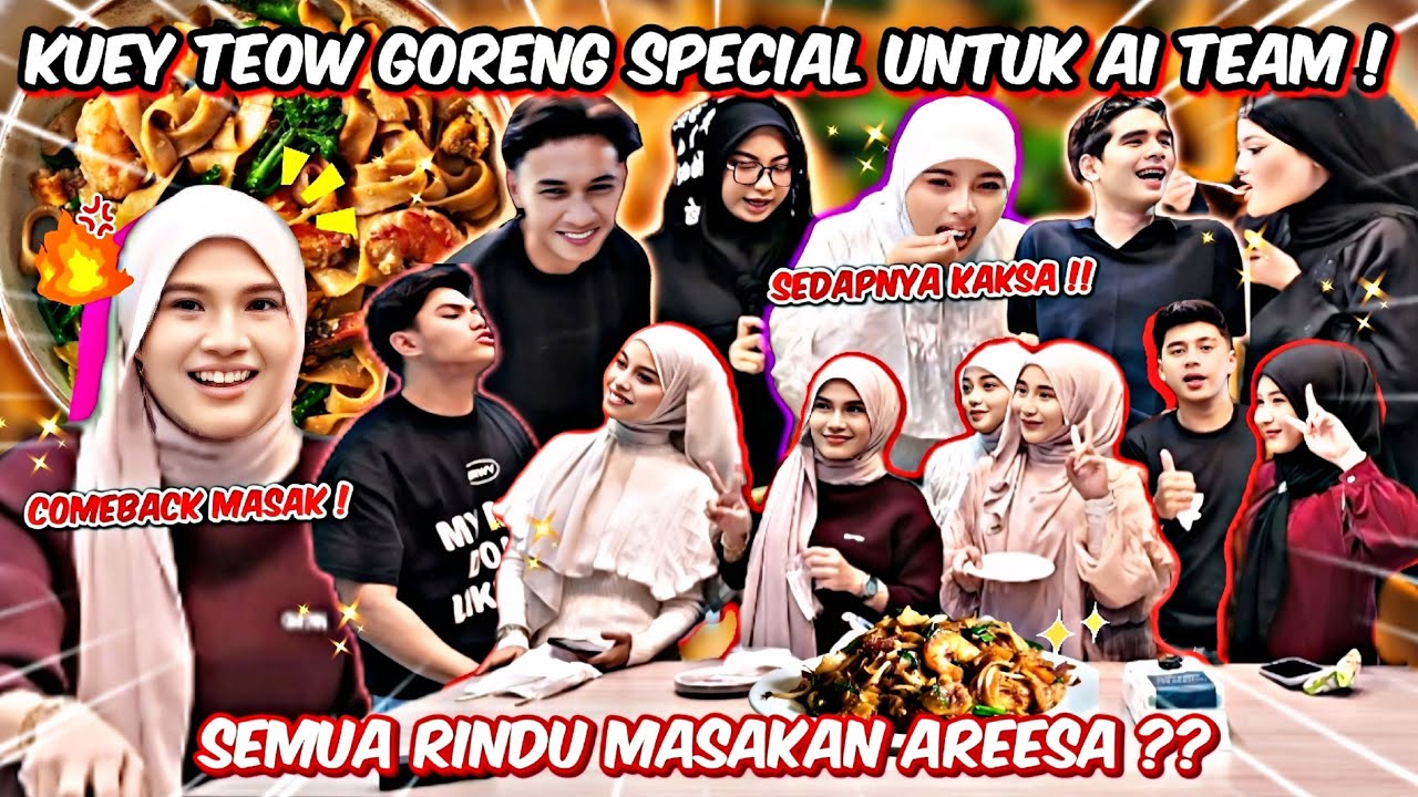 MASAKAN PERTAMA SELEPAS BERANAK!! SEMUA RINDU MASAKAN AREESA