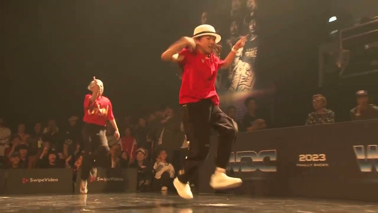 WDC 2023 KIDS ALLSTYLE FINAL A Rin & Lai KeXin vs 王泽逸 & Daniel