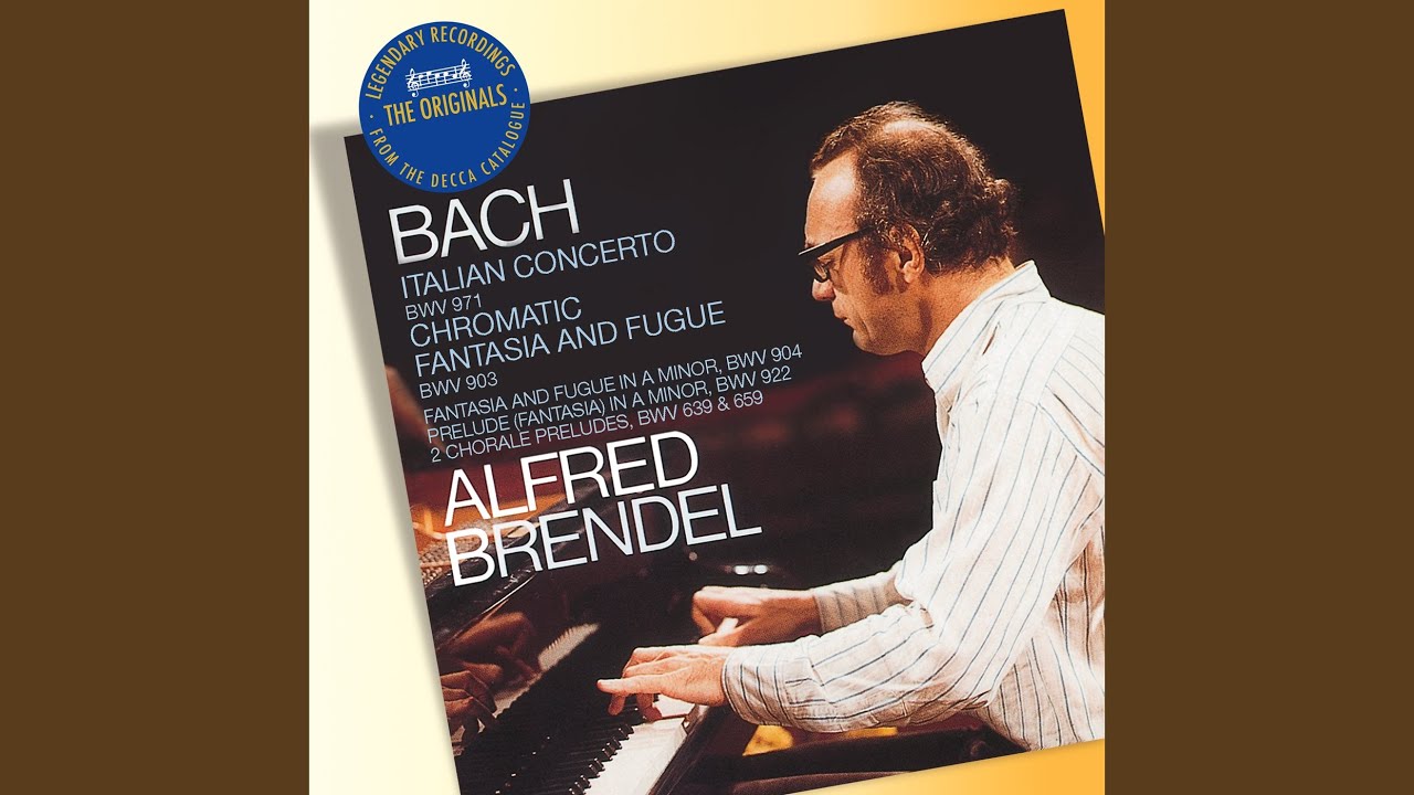 J.S. Bach: Chromatic Fantasia and Fugue in D Minor, BWV 903 - YouTube