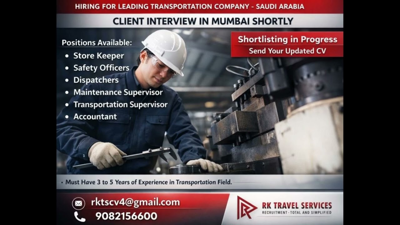 Gulf Jobs Update 2026-03-07 | Worklobby Online Hiring