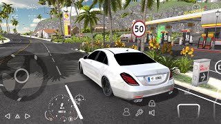 Mercedes-Benz S-Class luxury car drive- car parking multiplayer gameplay  screenshot 4
