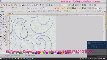 Run Stitch Embroidery Design Training  | Design Free Download from embdesignshop.com