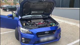 2014 Subaru Imprez WRX STi Stamped Vin Number Location