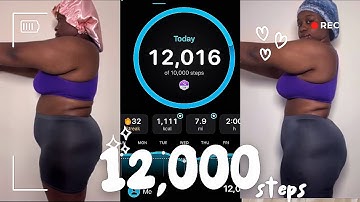 I lost 17lbs in 30 days | walking 12,000 steps every single day - results ! ( - 7.8 kgs) 