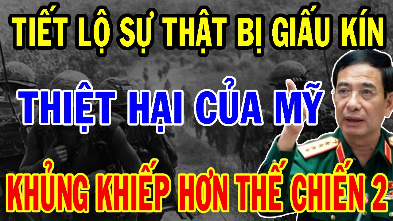 Bí Mật Ẩn Giấu: Vì Sao Chiến Tranh VN Lại Ác Liệt Gấp 6 Lần Thế Chiến Thứ 2,  Mỹ Ăn Thiệt.