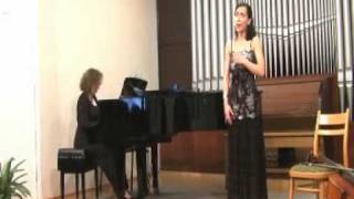 Nevena Lilova Sings 2 De Fallas Songs