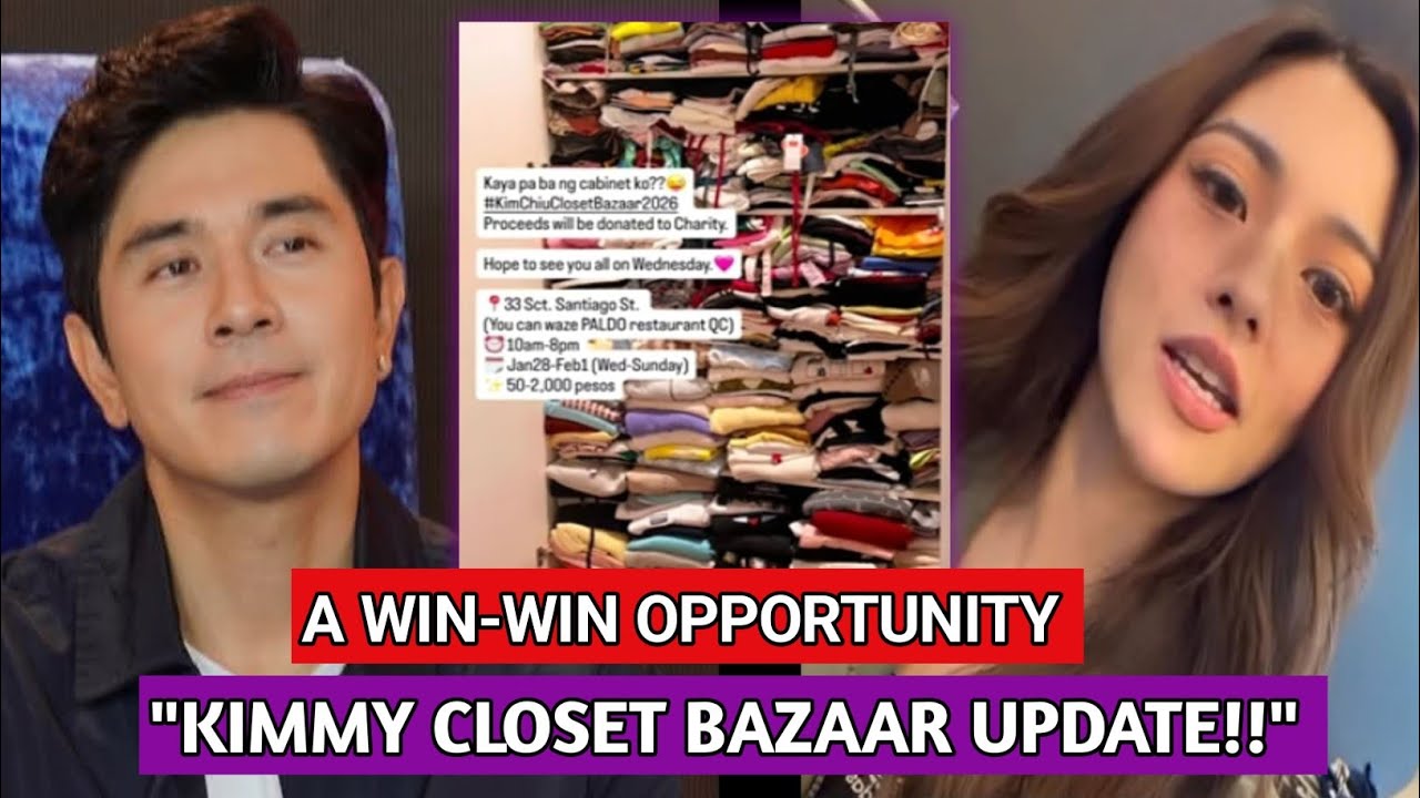 “See Kim Chiu in Person While Buying Her Clothes🫨🫢?! Closet Bazaar Madness!”