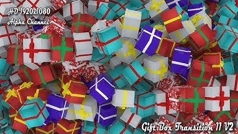 Gift Box Transition 11 V2 | Motion Graphics - Videohive template