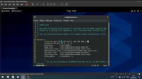 Configuration DNS,DHCP et HTTPS sur CentOS pour accueillir Roundcube