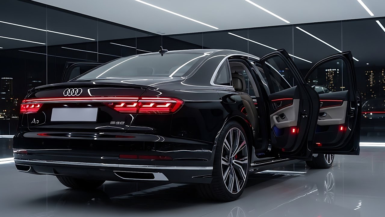 2026 Audi A8 Black Edition Cinematic Showcase – Executive Luxury Sedan! 